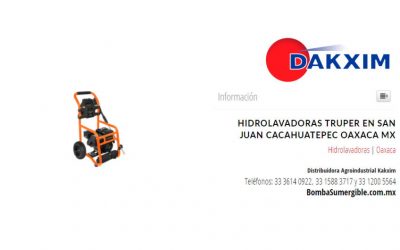Hidrolavadoras Truper en San Juan Cacahuatepec Oaxaca Mx