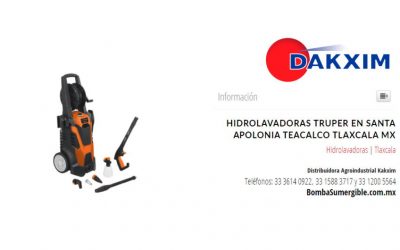 Hidrolavadoras Truper en Santa Apolonia Teacalco Tlaxcala Mx