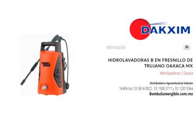 Hidrolavadoras b en Fresnillo de Trujano Oaxaca MX