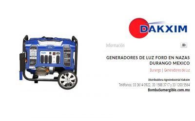 Generadores de Luz Ford en Nazas Durango Mexico