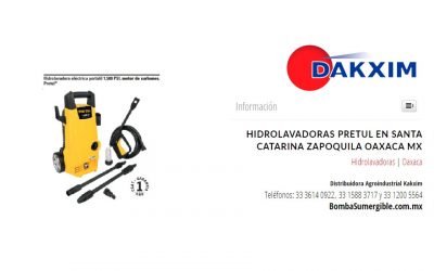 Hidrolavadoras Pretul en Santa Catarina Zapoquila Oaxaca MX