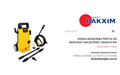 Hidrolavadoras Pretul en Santiago Nacaltepec Oaxaca MX