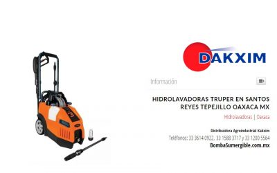 Hidrolavadoras Truper en Santos Reyes Tepejillo Oaxaca Mx