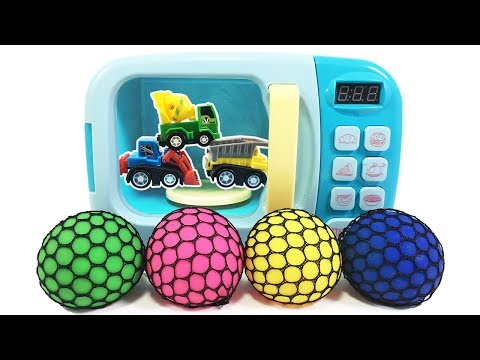 Aprende los Colores | Carros de Mezcladora de Cemento Juguete para Niños