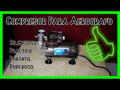 Compresor Para Aerógrafo Económico Y Muy Bueno Brush Max I - Categoría Videos de Compresores Mexicanos - @Dakxim México