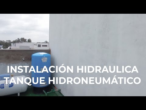 INSTALACIÓN HIDRAULICA | TANQUE HIDRONEUMÁTICO | CASA NATURA