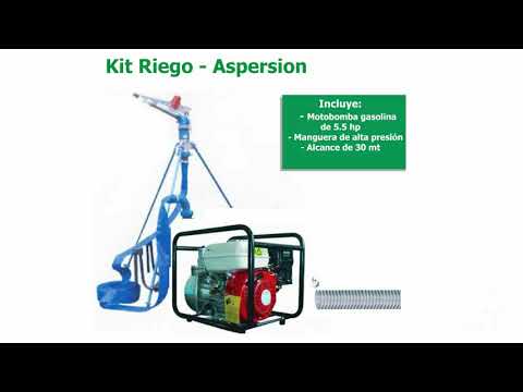 Kit De Riego Con Motobomba De 5.5 Hp - Categoría Riego Agrícola Videos 2021 - @Dakxim México
