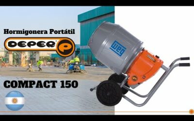 Mezcladora de Concreto Deper Compact 150 🚧 – Maquitec