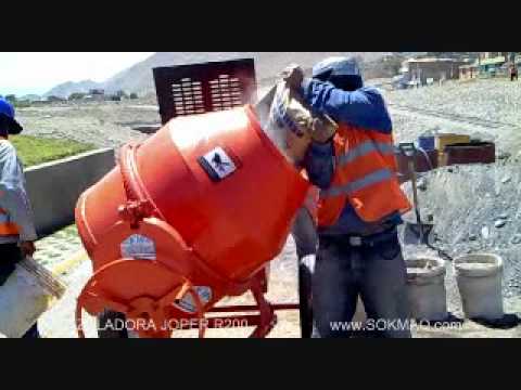 Mezcladora Para Concreto Joper R200 Sokmaq - Categoría Videos de Mezcladoras 2021 - @Dakxim México