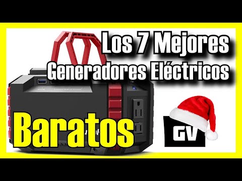 ⚡ Los 7 MEJORES Generadores Eléctricos BARATOS de Amazon [2021]✅[Calidad/Precio] Solar / Silencioso