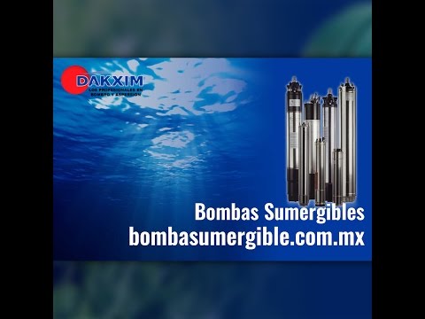 ¿Qué es una Bomba Sumergible? | www.bombasumergible.com.mx  #BombaSumergible